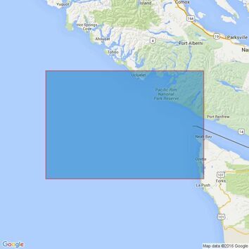4945 Approaches to/Approches a Juan de Fuca Strait Admiralty Chart