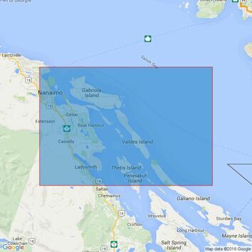 4956 Thetis Island to/a Nanaimo Admiralty Chart