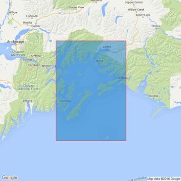 4979 Alaska-South Coast,Prince William Sound & Approaches Admiralty Chart