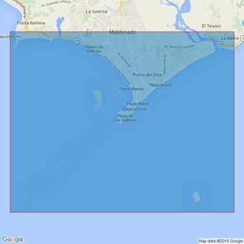 3703 Bahia de Maldonado and Isla de Lobos Admiralty Chart