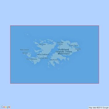 2512 The Falkland Islands Admiralty Chart