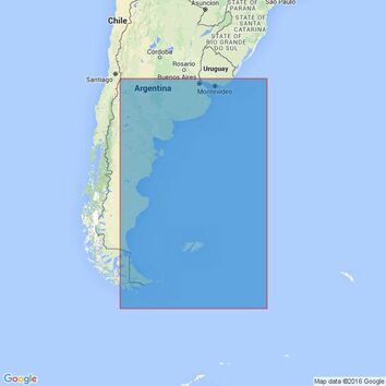 4200 Rio de la Plata to Cabo de Hornos Admiralty Chart