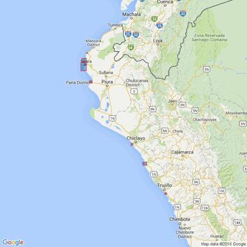 3089 Ports on the Coast of Peru Admiralty Chart