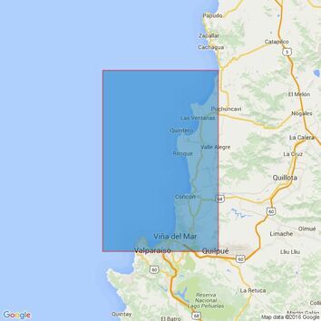 4238 Chile, Bahia Valparaiso to Bahia Quintero Admiralty Chart