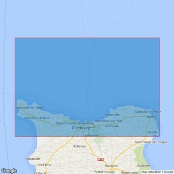 1114 France North Coast, Approaches to Cherbourg , Cap de la Hague to Pointe de Barfleur Admiralty Chart