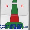 Marine Flip cards IALA REGION B system buoyage - Navigation Aids additional 2