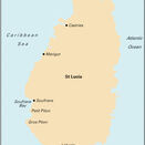 Imray Chart B1: St Lucia additional 2