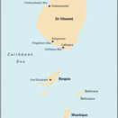 Imray Chart B30: Grenadines (North Sheet) additional 2