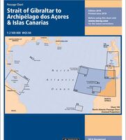 Imray Chart C20: Strait of Gibraltar to Arquipelago dos Açores & Islas Canaries