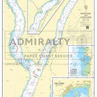 Admiralty 5610 Firth of Clyde Small Craft Charts