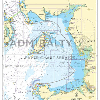 Admiralty 5613 Irish Sea (Eastern Part) Small Craft Charts