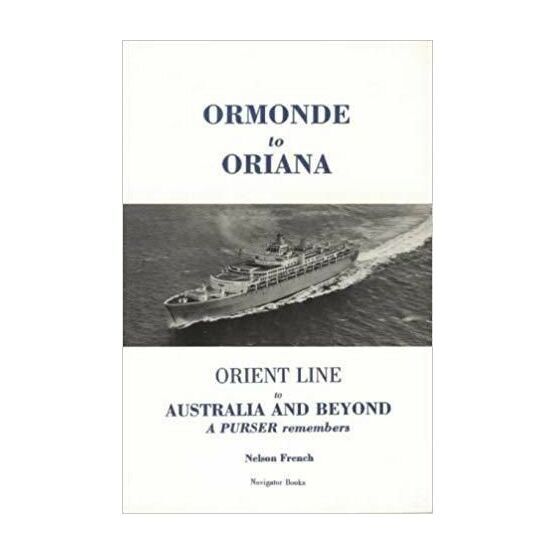 Ormonde to Oriana (Slight damage to cover)