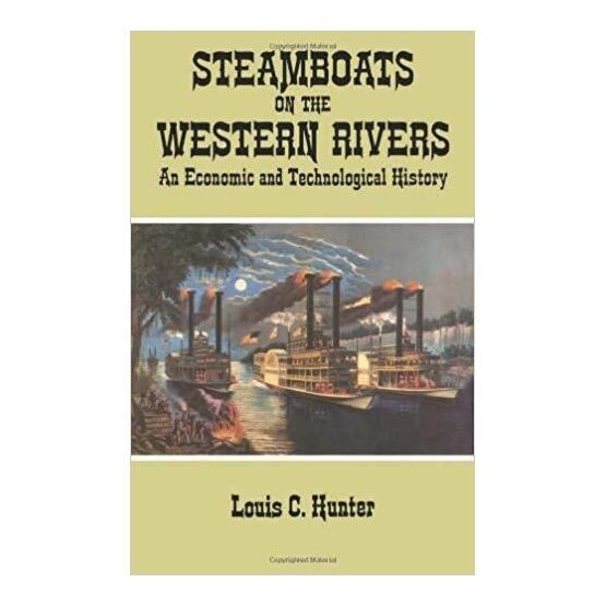 Steamboats on the Western Rivers (slight fading to cover)
