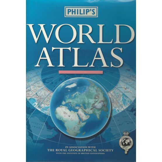 Philips World Atlas (Slight fading/marks on sleeve)