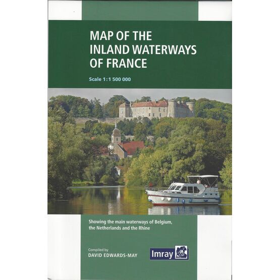 Imray Map of the Inland Waterways of France