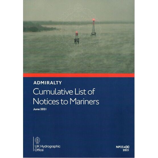 NP234(B) Cumulative List of Notices to Mariners June 2021