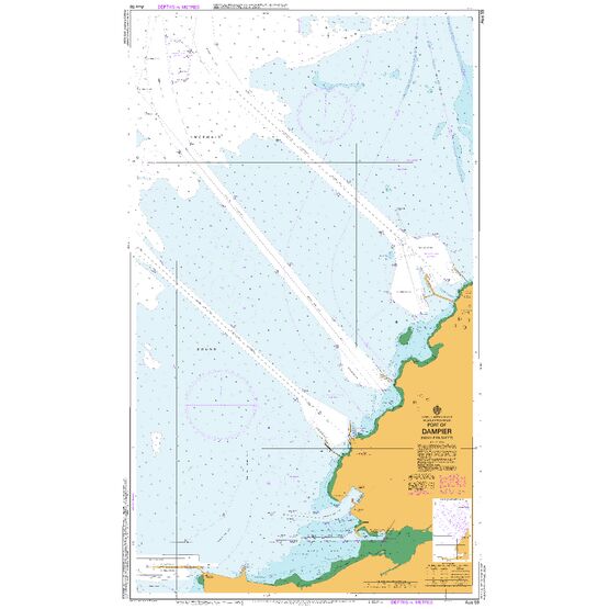 AUS59 Port Dampier (Northern Sheet) Admiralty Chart