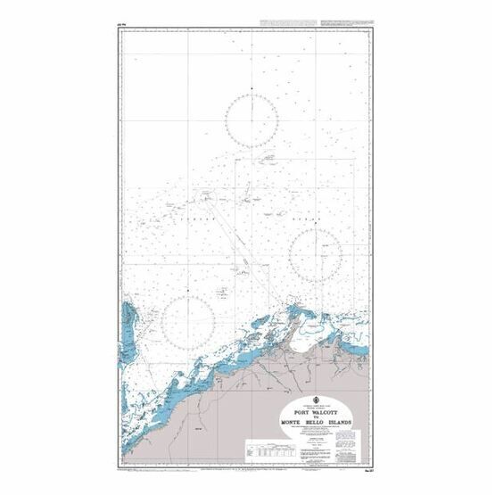 AUS327 Port Walcott to Monte Bello Islands Admiralty Chart