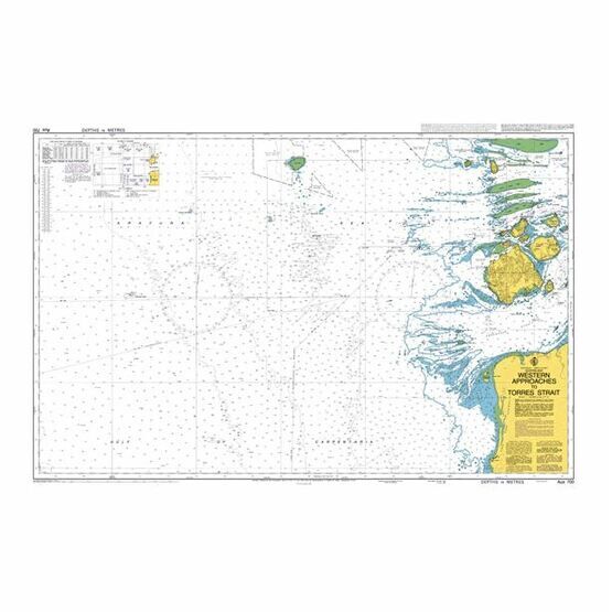 AUS700 Western Approaches to Torres Strait Admiralty Chart