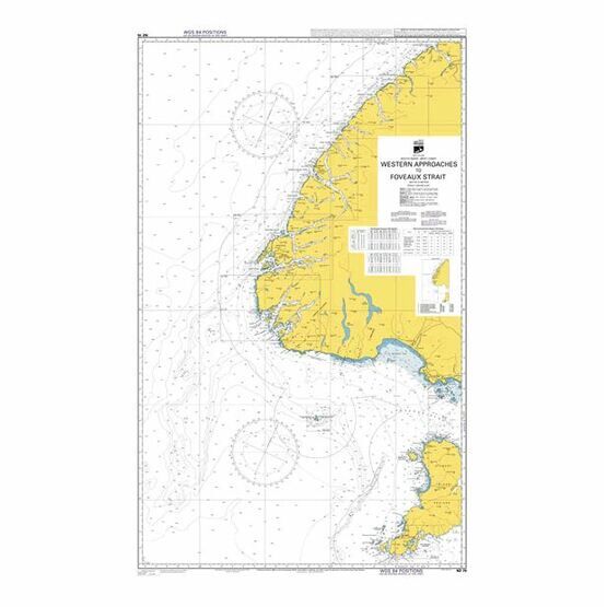 NZ76 Western Approaches to Foveaux Strait Admiralty Chart