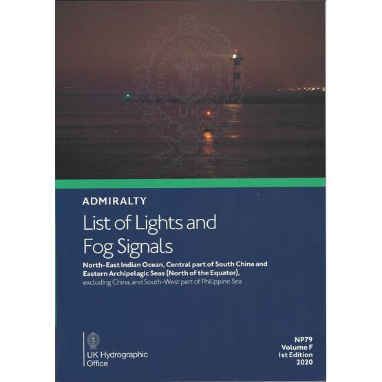 Admiralty NP79 List of Lights & Fog Signals (Volume F)