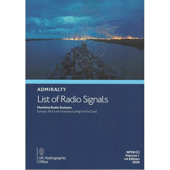Admiralty NP281(1) List of Radio Signals (Volume 1 - Part 1)
