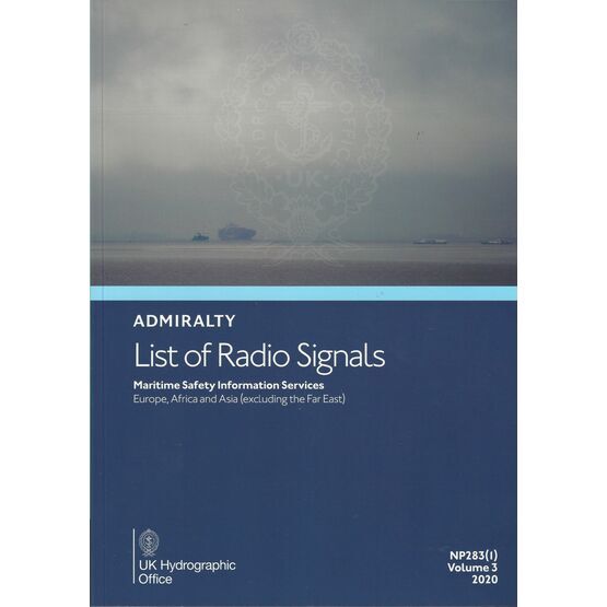 Admiralty NP283(1) List of Radio Signals (Volume 3 - Part 1)