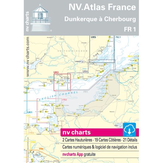 NV Atlas France FR1: Dunkerque to Cherbourg