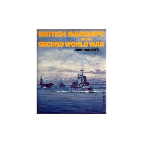 British Warships of the Second World War (slight fading to sleeve)