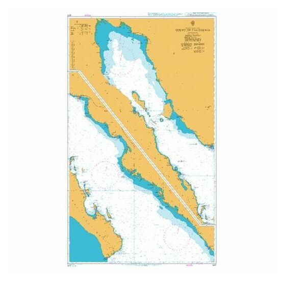 1017 Golfo de California Admiralty Chart