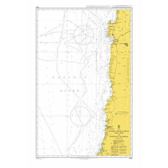 4225 Bahia Mejillones del Sur to Puerto Caldera Admiralty Chart