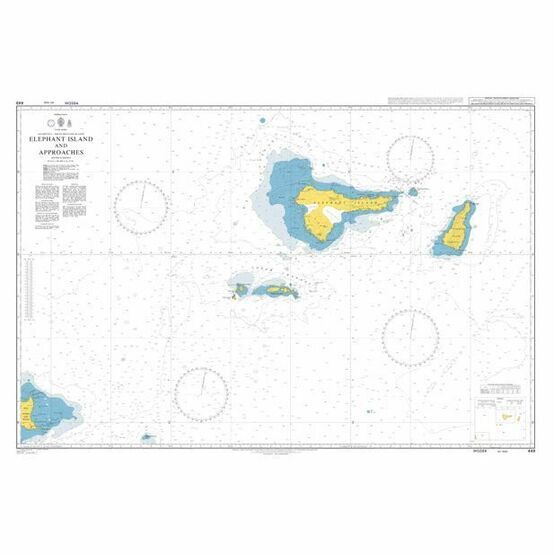 449 Elephant Island and Approaches Admiralty Chart