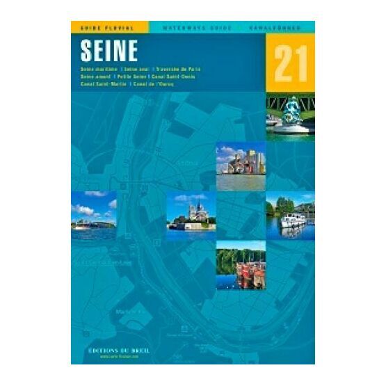 Imray Editions Du Breil No. 21 La Seine Waterway Guide