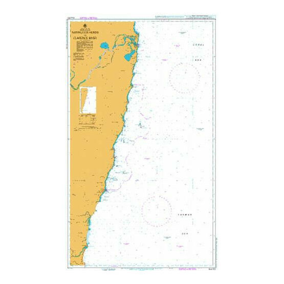 AUS812 Nambucca Heads to Clarence River Admiralty Chart