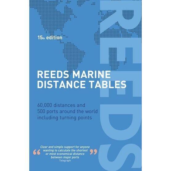 Reeds Marine Distance Tables 15th edition