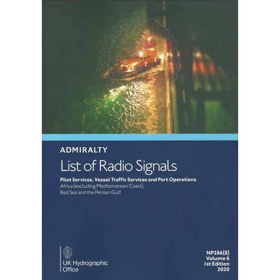 Admiralty NP286(8) List of Radio Signals (Volume 6 - Part 8)