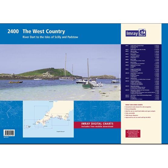 Imray 2400 West Country Chart Atlas