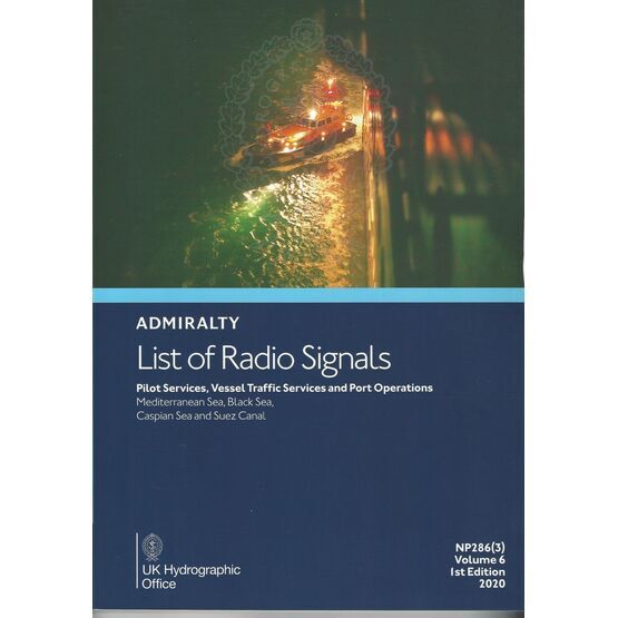 Admiralty NP286(3) List of Radio Signals (Volume 6 - Part 3) 2020