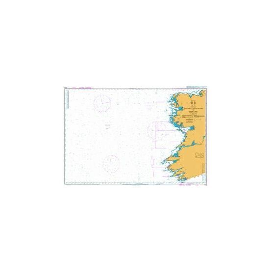 1125 Western Approaches to Ireland Admiralty Chart