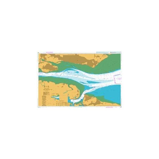 1185 River Thames - Sea Reach Admiralty Chart