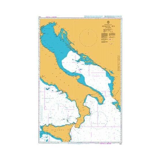 1440 Adriatic Sea Admiralty Chart