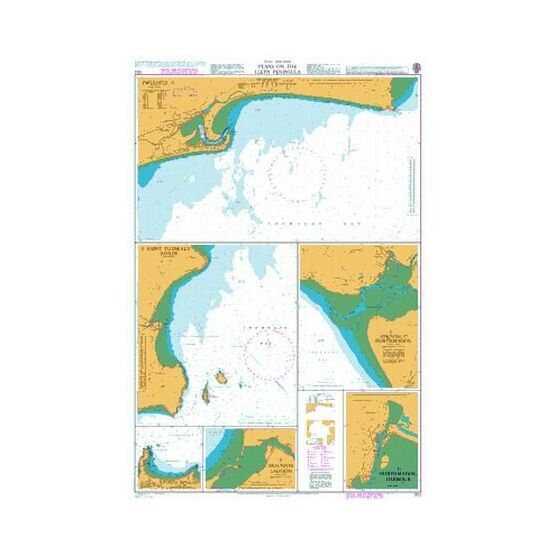1512 Plans on the Lleyn Peninsula Admiralty Chart