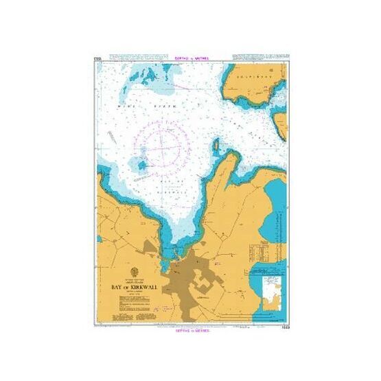1553 Bay of Kirkwall Admiralty Chart