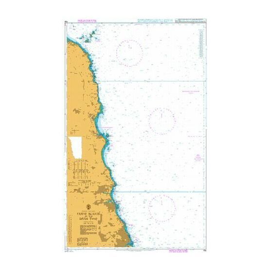 156 Farne Islands to the River Tyne Admiralty Chart