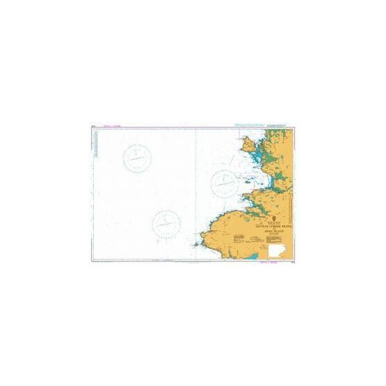 1879 Rathlin O'Birne Island to Aran Island Admiralty Chart