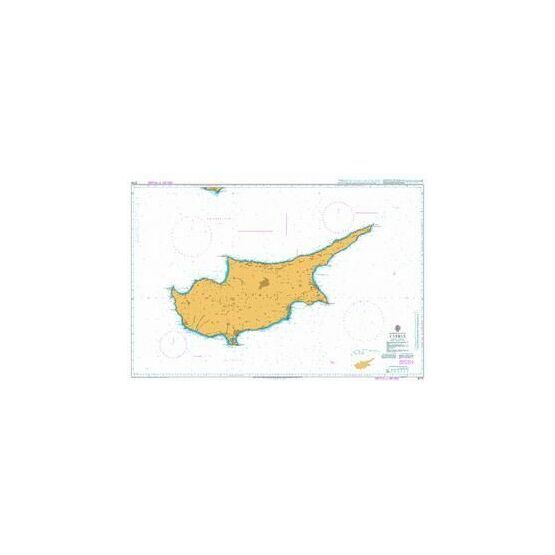 2074 Cyprus Admiralty Chart