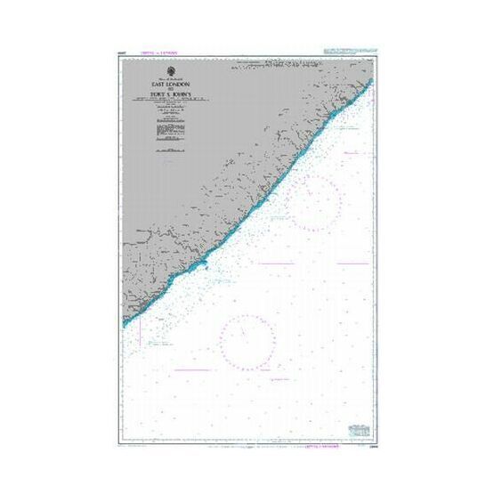 4163 Republic of South Africa, South East Coast, Mbashe Point to Port Shepstone Admiralty Chart