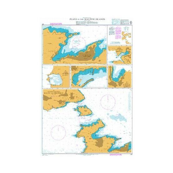 211 Plans in the Maltese Islands Admiralty Chart
