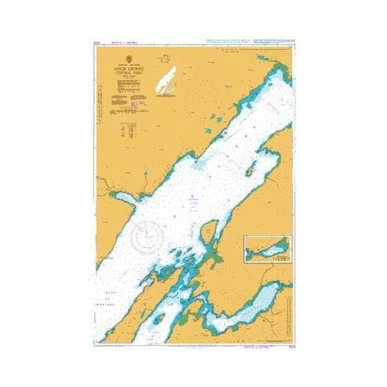 2379 Loch Linnhe - Central Part Standard Admiralty Chart