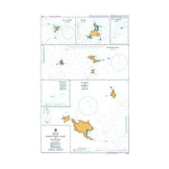 2524 Islands of the North West coast of Scotland Admiralty Chart